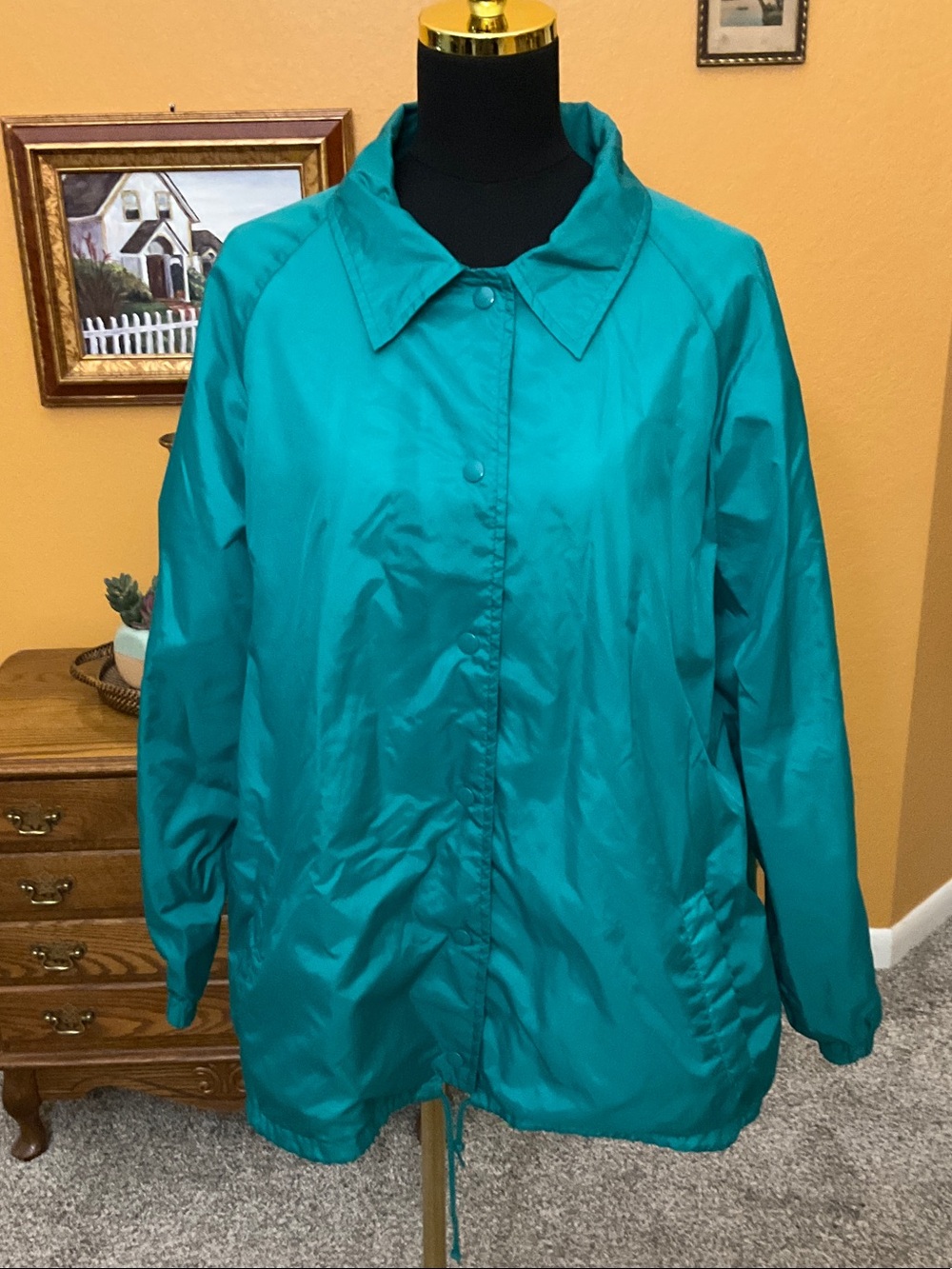 Vintage Windbreaker, Woman’s Size 22W, Excellent Condition